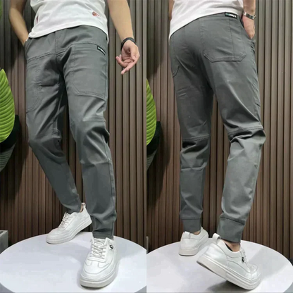 ENNIO - Stretchy cargo broek