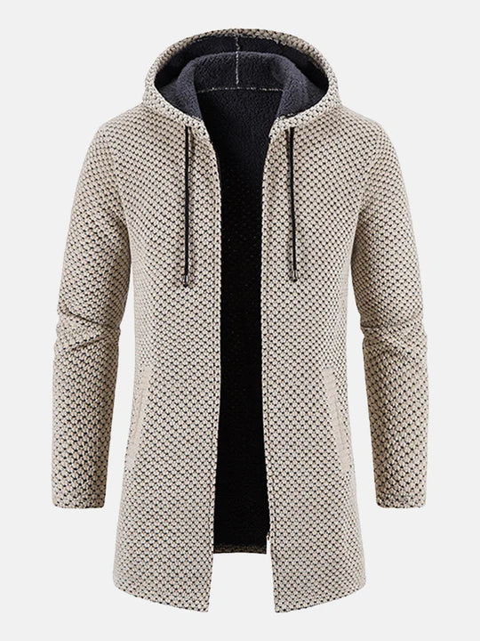 MARO - Lange Pullover met fleece