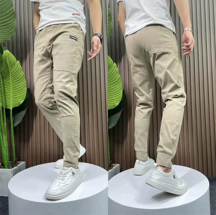 ENNIO - Stretchy cargo broek