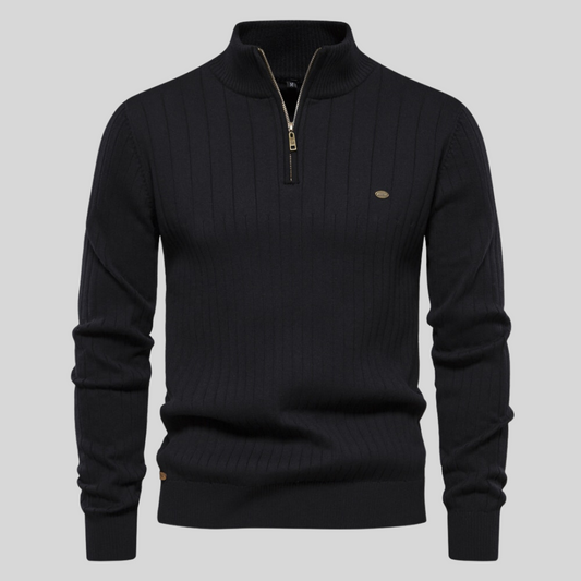 VENEZIO - Gebreide Zip-Up Trui