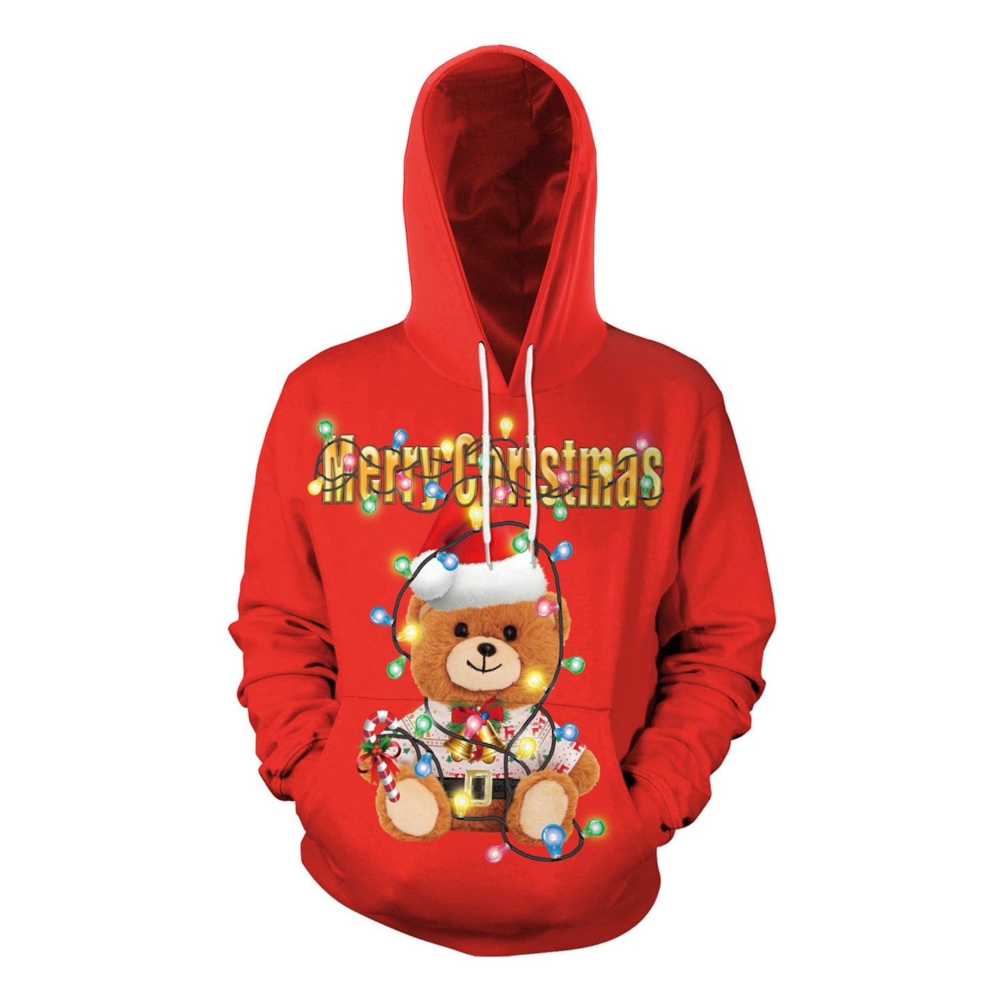 KERSTMIS HOODIE - Verbaas iedereen met deze bijzondere hoodie!