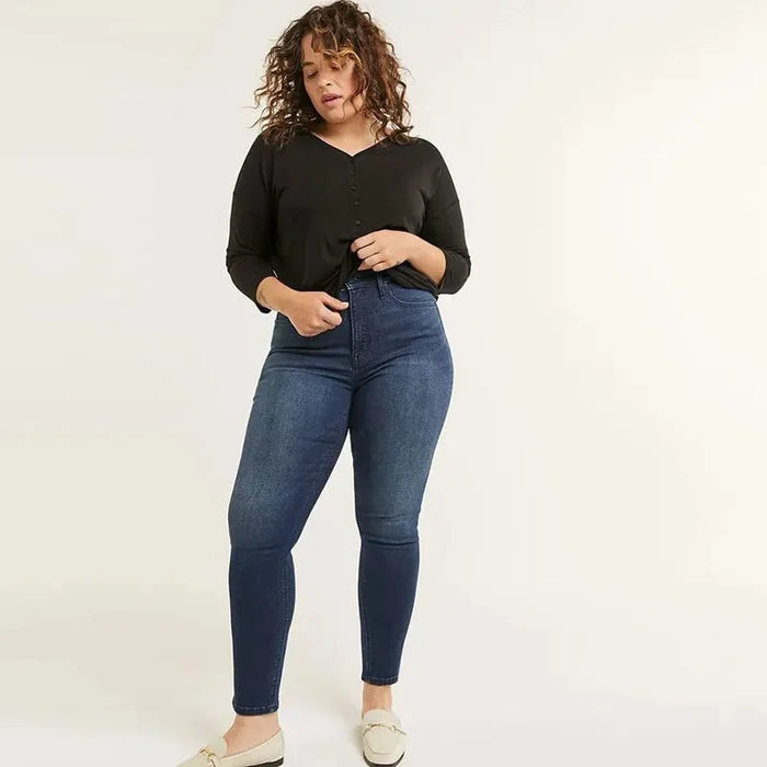 SHAPEWEAR - Deze jeans zorgt voor een gladde en gevormde buik!