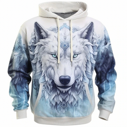 MOON WOLF - Unieke hoodie