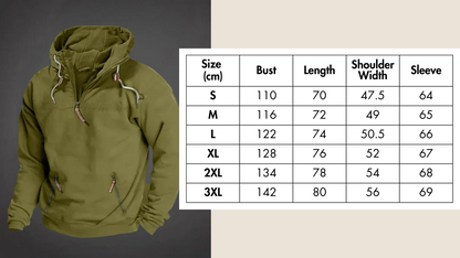 PIETRO - Stijlvolle Warme winter hoodie