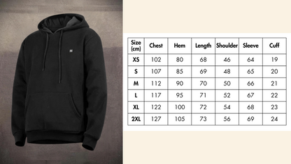 HeatHoodie | De #1 hoodie om het nooit meer koud te hebben! (unisex)