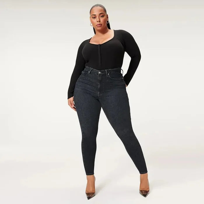 SHAPEWEAR - Deze jeans zorgt voor een gladde en gevormde buik!