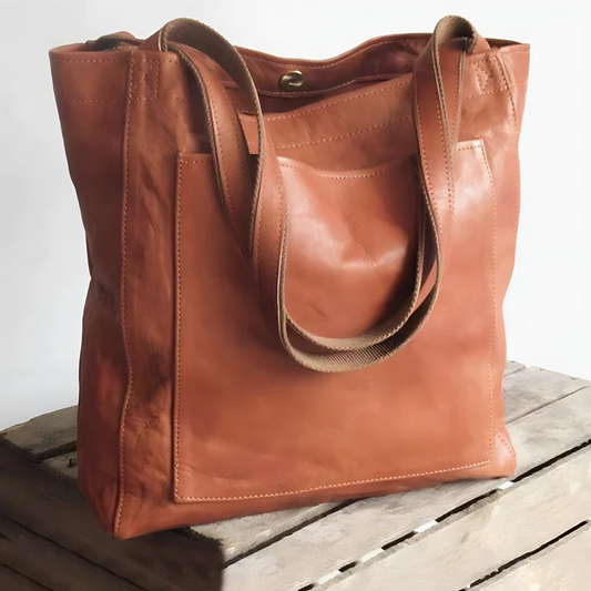 FRANCESCA - Vintage leren tas