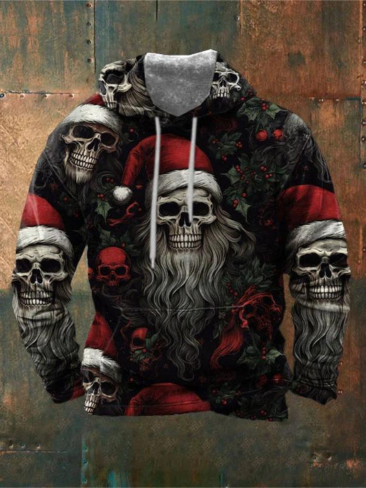 X-MAS SKULL - Vintage Kerst Skelet Trui